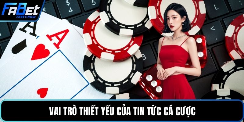 Vai trò thiết yếu của tin tức cá cược